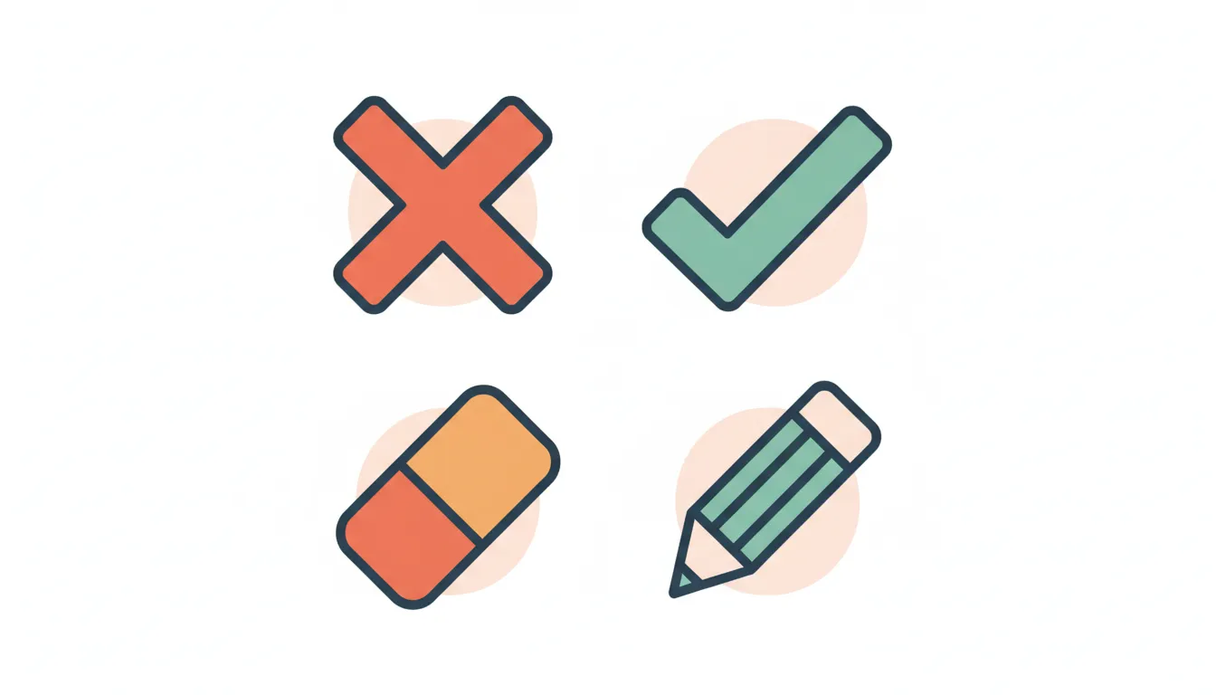 Error correction symbols and tools for business English