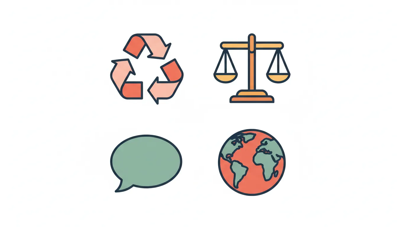 Global issues discussion topics with diverse debate themes