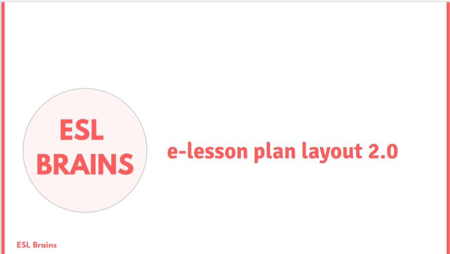New e-lesson plan design is here!