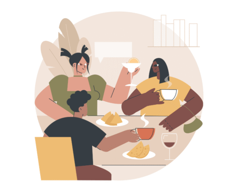 ESL lesson on social events