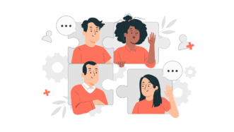 discussing group and individual activities