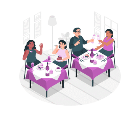 ESL lesson on eating out