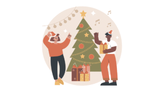 talking about Christmas time