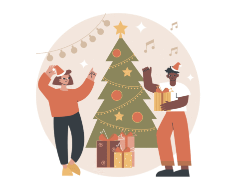 talking about Christmas time