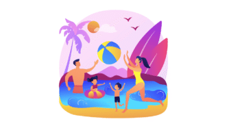 ESL lesson on holiday activities