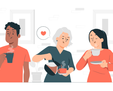 talking about drinks