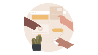 discussing social media