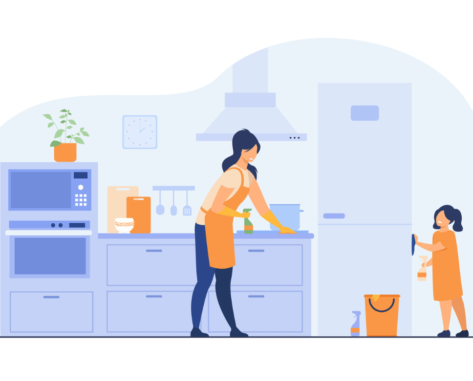 ESL lesson on chores